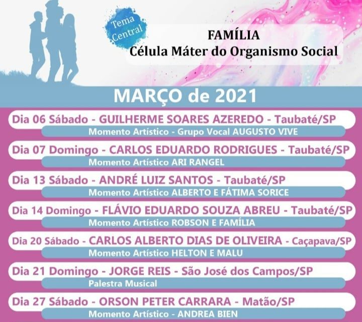 31 Semana Espírita da Familia – Taubaté