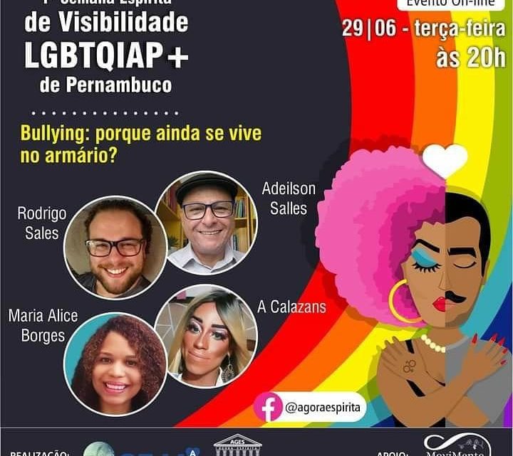 1° Semana Espírita de Visibilidade LGBTQIAP+ | Pernambuco